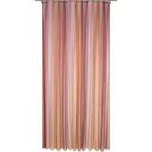 Wirth Gardine "Eloise" Gr. 1, rot, B:300cm H:120cm, Polyester, Gardinen, Gardine, Store