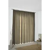 Wirth Vorhang "Bachfeld" Gr. 1, grau (taupe), B:132cm H:145cm, Jacquard, Polyacryl, Gardinen, Vorhang