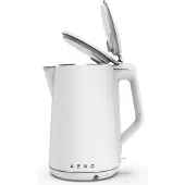 AENO EK2, 1,5 l, 2200 W, Weiß, Polypropylen (PP), Edelstahl, Wasserstandsanzeige, Drahtlos