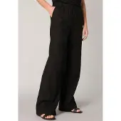 Base Level Leinenhose "Yul" Sommerhose mit elastischem Bund