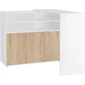 CALICOSY - Mehrzweckmöbel Buffet und Bartisch Soest- L124 x H113 cm
