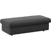 FLEXLUX Pouf "Lovane", grau (dervit grau), B:131cm H:44cm T:61cm, Poufs, Pouf, Weich & anschmiegsam