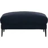 FLEXLUX Pouf "Belle Polsterhocker, Sitzhocker", blau (royal blau), B:95cm H:43cm T:73cm, Poufs, Pouf, Skandinavisches Design, In hochwertiger Verarbeitung