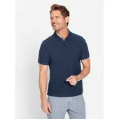 Catamaran Poloshirt "Kurzarm-Poloshirt", Herren, Gr. 44/46, blau (dunkelblau), 60% Baumwolle, 40% Polyester, unifarben, Shirts Poloshirt