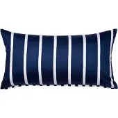 Janine Kissenbezug "modernclassic 39028-28", blau (nachtschattenblau), B:40cm L:80cm, Mako-Satin, Obermaterial: 100% Baumwolle, Kissenbezüge, Kissenbezug, mit Reißverschluss