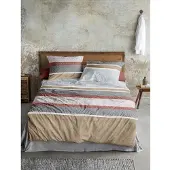 Irisette Bettwäsche "Panda 8543", rot, B/L: 140cm x 200cm, 1 Stk., 1 Stk., Feinbiber, B/L: 90cm x 70cm, 2 Stk., Feinbiber, Obermaterial: 100% Baumwolle, Bettwäsche, Bettwäsche, flauschig