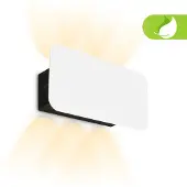 Briloner LED-Akku-Wandleuchte Meluna, weiß, Touchdimmer, USB