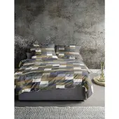 Irisette Bettwäsche "Meran 8534", bunt, B/L: 140cm x 200cm, 1 Stk., 1 Stk., Feinbiber, B/L: 90cm x 70cm, 2 Stk., Feinbiber, Obermaterial: 100% Baumwolle, Bettwäsche, Bettwäsche, flauschig