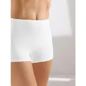 Witt Panty "Panty Panty in dezenter Ripp-Struktur 3 Stück", Damen, Gr. 36/38, 3 Stk., weiß, Unterhosen Panty