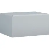 Hager Tehalit Endstück a. Zink/Druckguss 30x45mm verkehrsweiß LFS300456 vws