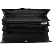 Esquire Geldbörse Nizza Long Wallet Black schwarz