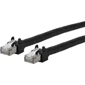 METZ CONNECT Patchkabel 6kV Flex500 Outdoor, schwarz, 3 m