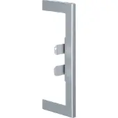Hager BR65170WLAN Wandanschlussblende zu BR/H/N/A/S 68x170mm OT 80mm aus Stahlblech lackiert alu