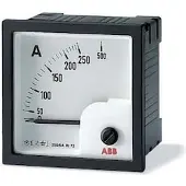ABB AMT1-A1-1/72 Amperemeter Schaltschranktürmontage 2CSG312020R4001 AMT1A1172