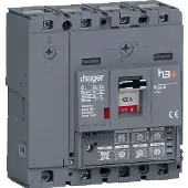 Hager HNS101JC Leistungsschalter h3+ P160 LSI 4P4D N0-50-100% 100A 40kA CTC