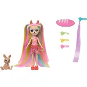 Mattel HTJ70 - Enchantimals - Sunshine Beach - Puppe mit Zubehör und Tierfreund, Katrice Kangaroo & Hop