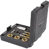 Ks Tools 3/8" Gewindeschneid-Satz für Radmuttern- und Schrauben, 11-tlg - 150.1420