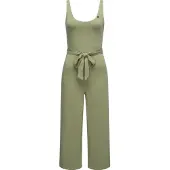 Ragwear Jumpsuit "Jumpsuit Lisseta", Damen, Gr. XXL, N-Gr, grün (olive), Obermaterial: 48% Baumwolle CO. 47% Viskose CV. 5% Elasthan EL., Overalls Jumpsuit