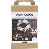 Creativ Company Bastelset Weihnachtskranz Papier - kreative Hobbyset