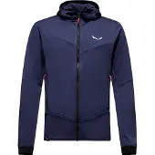 Salewa - Sella Crevasse Hooded Jacket - Fleecejacke Gr 50 blau