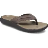 Crocs Zehentrenner "Yukon Vista II Flip" Sandale, Sommerschuh mit Ziernaht