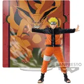 Banpresto Naruto Shippuden Uzumaki Naruto Panel Spectacle Figur 13 Cm Orange Orange One Size