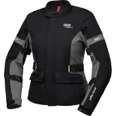 IXS Laminat ST-Plus Damen Motorrad Textiljacke, schwarz/grau, 3XL