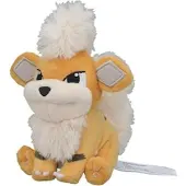Tinisu Pokemon Fukano Kuscheltier - 14 cm Plüschtier Growlithe