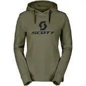 SCOTT Hoody W's Icon LS hay green (7991) S