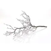 Otto Home Winterliche Kunstpflanze "Weihnachtsdeko", braun, H:78cm, Kunststoff, Kunstpflanzen, Winterliche Kunstpflanze, Dekozweig, in gefrosteter Ausführung