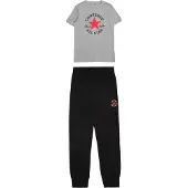 Converse Kids Dissected Ctp Fit Kurzarm-set Schwarz,Grau 13-15 Years Schwarz,Grau 13-15 Years