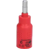 Ks Tools 3/8" Isolierte Bit-Stecknuss Innensechskant, 60mm - 118.3866