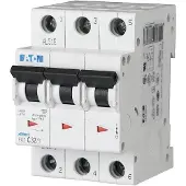 Eaton 278903 Leitungsschutzschalter, 1,6 A, 3p, Charakteristik: K FAZ-K1,6/3