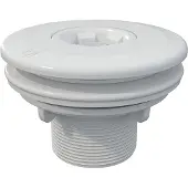 AstralPool 00334 Multiflow InØ Ex2´´ Rücklaufeingang Gewinde Für Fertigbecken 50mm Weiß Weiß One Size