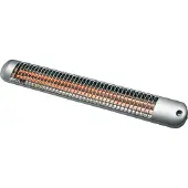 Glen Dimplex Dimplex 376310 Langfeldstrahler 1,2 kW, vier Schaltstufen, silber BK 1202 S BK1202S - 6 Stück