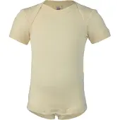 Engel - Baby Body S/S - Merinounterwäsche Gr 74/80 beige