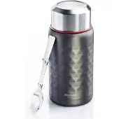 Westmark Viva Müsli Becher, 750 ml, Praktische Lunch Box für unterwegs oder zu Hause, Farbe: anthrazit