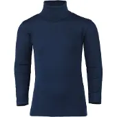 Engel - Kinder-Rolli - Merinounterwäsche Gr 140 blau