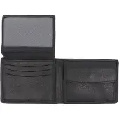 Esquire Geldbörse Duo Wallet Black schwarz