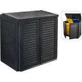 Huismerk Prograrden Garden Storage Box Multifunktional 117 x 74 x 110 cm Ko-Y54401050