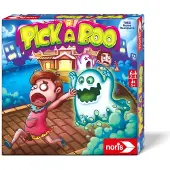 Noris Pick A Boo 606061903 - Reaktionsspiel für 2-4 Spieler ab 5 Jahren