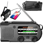 Mozos ER-01 Solarradio-Dynamo AM/FM 5000 mAh