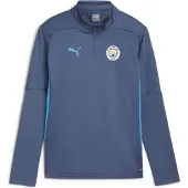 Puma Mcfc Training 1/4 Zip Top Jr inky blue-magic blue (12) 140