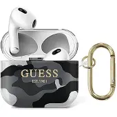 GUESS GUA3UCAMG AirPods 3 Hülle schwarz/schwarz Camo Kollektion