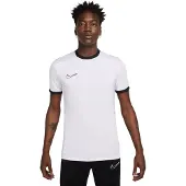 Nike Herren T-Shirt Dri-FIT Academy 25 FZ9754-100 XL - White/Black/Wolf Grey/Black - XL