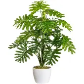 Andas Kunstpflanze , grün, B:31cm H:50cm, Kunststoff, Kunstpflanzen, Kunstpflanze, im Topf