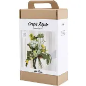 Creativ Company Maxi-Bastelset Blumen aus Krepppapier