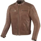 Bogotto B-Nimble Motorrad Lederjacke, braun, 48
