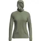 Icebreaker - Women's Merino 260 Quantum IV L/S Zip Hoodie - Merinohoodie Gr XL oliv