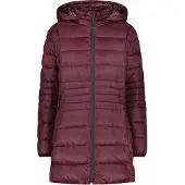 CMP Damen Wintermantel Woman Parka Snaps Hood 33K1696-C919 40 - Burgundy - 40